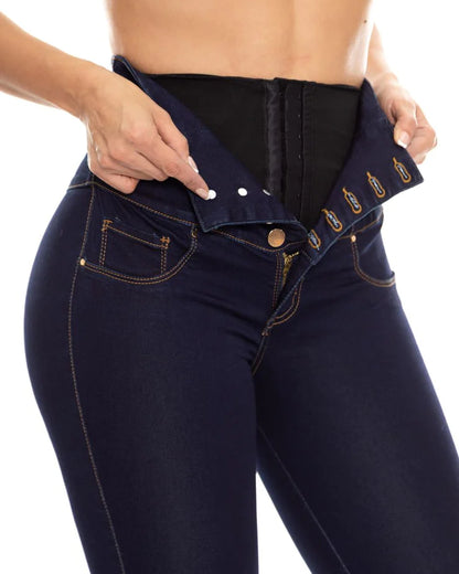 Casual - Jean con Faja Control Abdomen 2 en 1